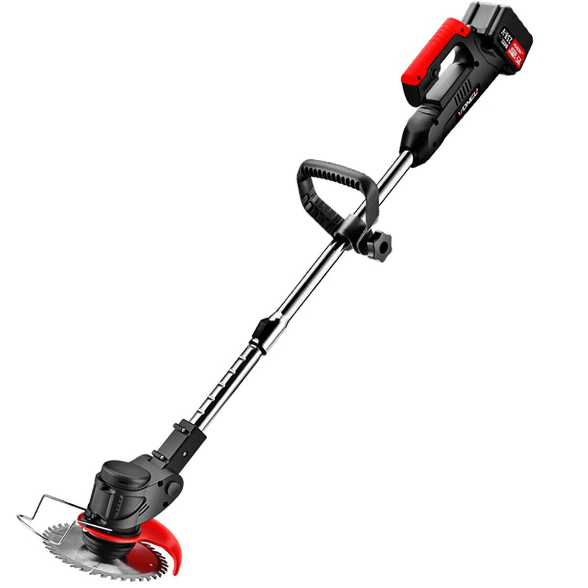 21V 7500mAh Cordless Electric Lawn Mower & Grass Trimmer Kit - Rechargeable
