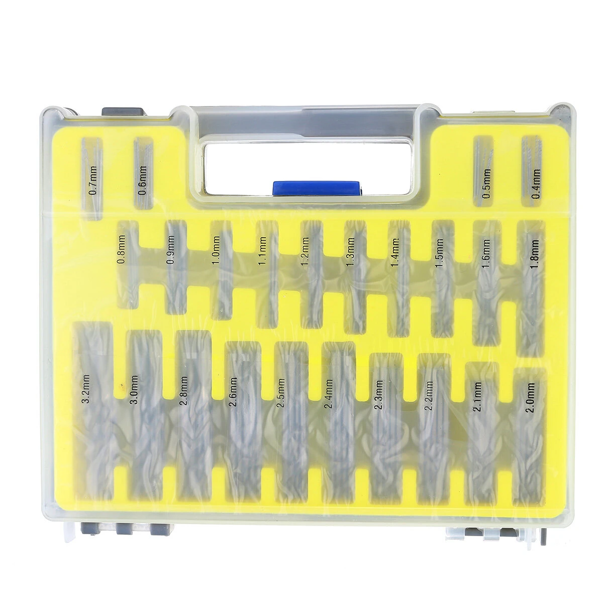 Hand Drill Keyless Chuck - 0.3-4mm with 150 Drill Bits Set for Wood