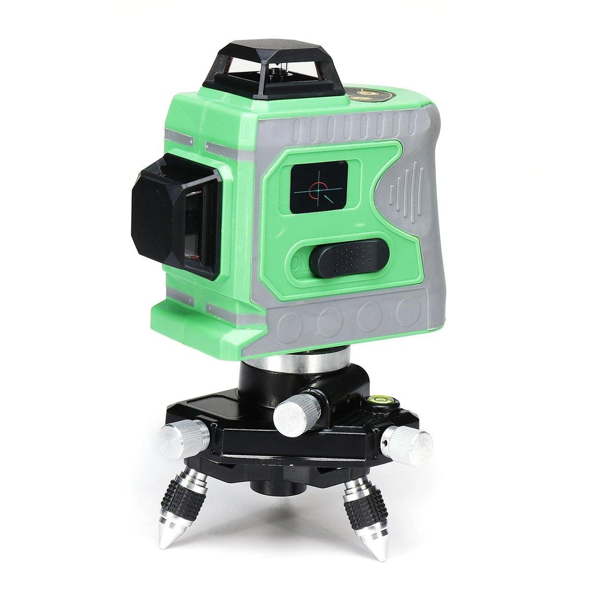 Green Laser Level Self Leveling | 3D 12-Line 360° Rotary Cross | Outdoor Measure Tool