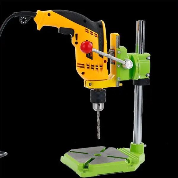 MINIQ BG6117 Bench Drill Press Stand | Electric Drill Carrier Bracket with 90° Rotation