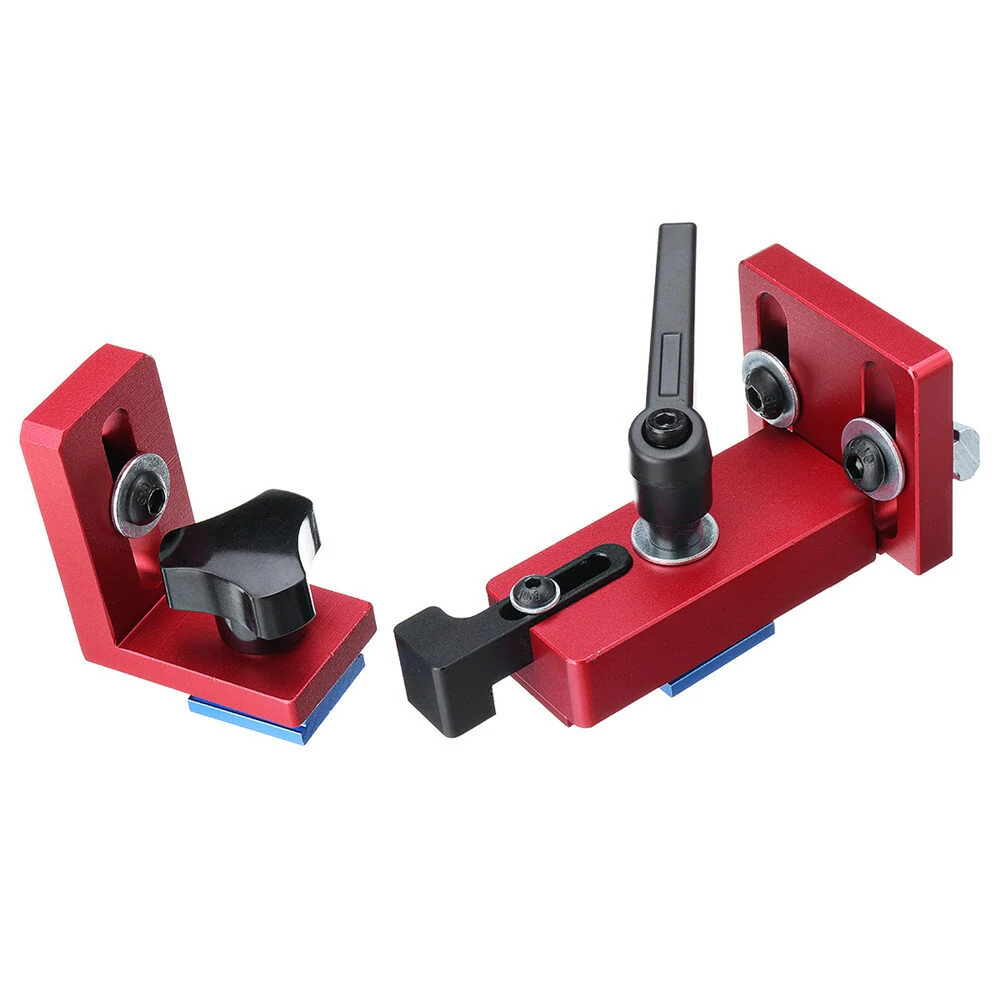 Fixed T-Slot Miter Track Stopper - Manual 30/45 Degree Woodworking DIY Tool