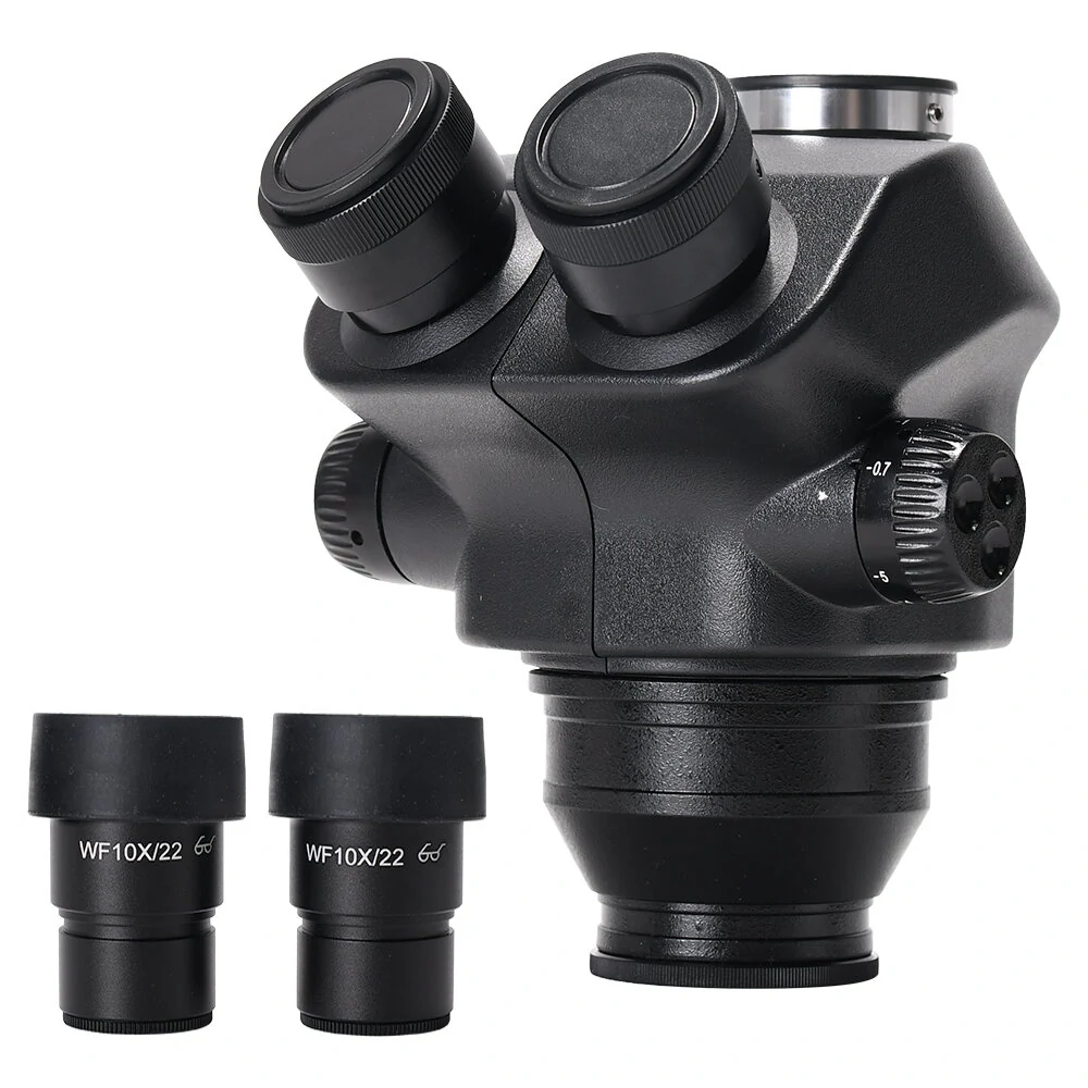 HAYEAR 7-50X Trinocular Stereo Microscope | WF10X/22mm Eyepiece & Lens
