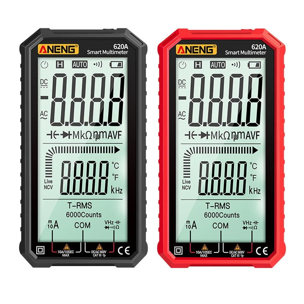 ANENG 4.7 Inch Digital Multimeter | Measures AC/DC Voltage, Current, Resistance