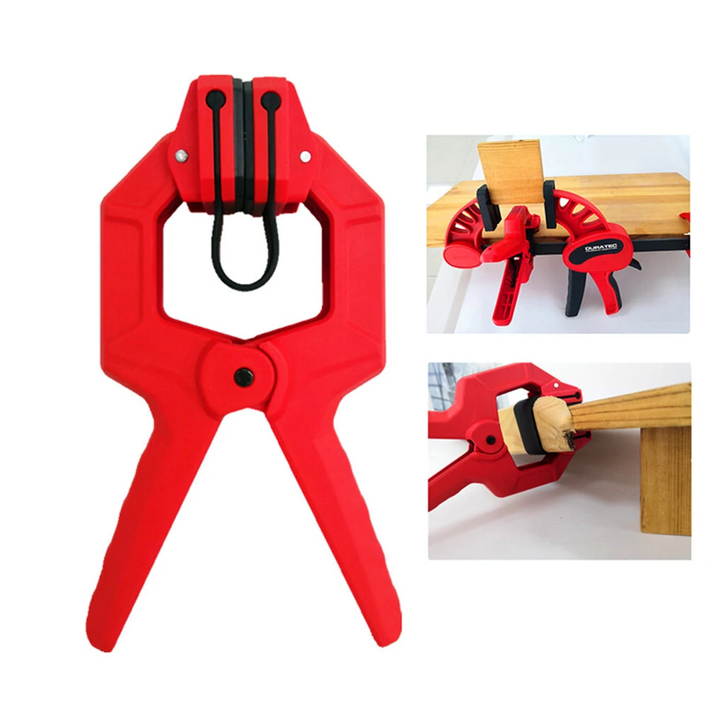 F Style Clamp - High Hardness Engineering Plastic - 50mm Opening for Woodworking & Model Aviation