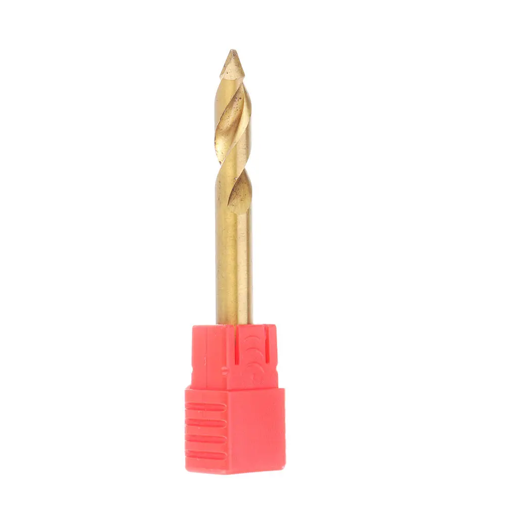 Drillpro 60 Degree Spot Drill | 3-12mm Titanium Coated M42 Cobalt Bit