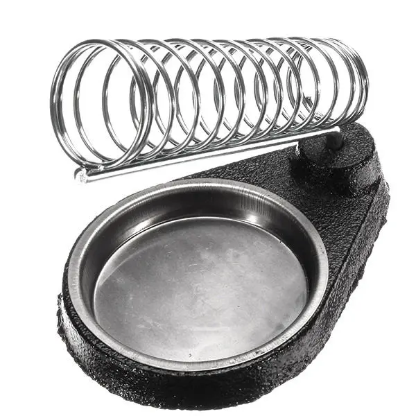 Soldering Iron Stand Holder - Metal Weighted Base for Solder Irons