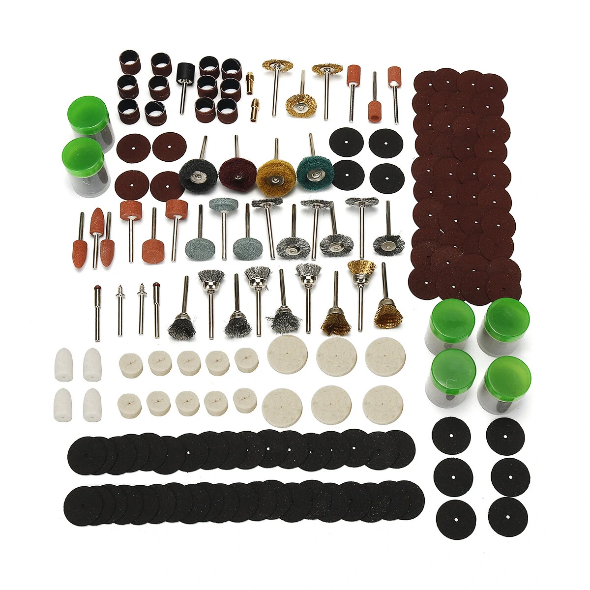 Dremel 343-Piece Mini Grinding & Polishing Kit | Abrasive Sanding Accessories Set