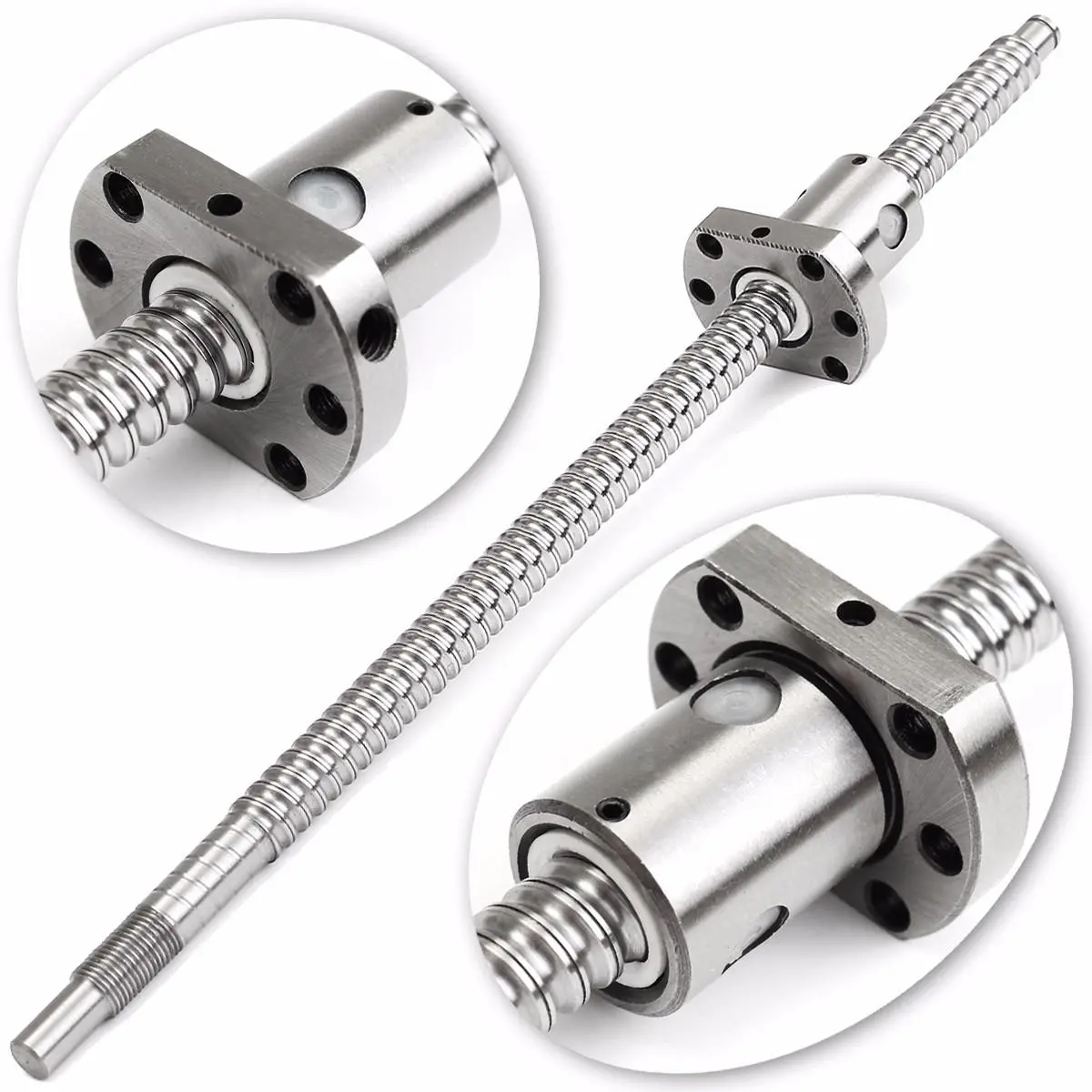 SFU1204 Ball Screw - 300mm Length with Single Nut for CNC Machines