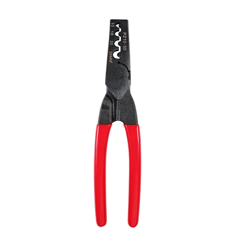 Drillpro PZ 10-35 Crimping Plier | Needle Tube Terminal & Sleeve Type Cold Pressing Tool