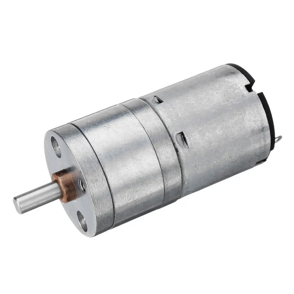 Chihai GM25-2425 DC Gear Motor - 6V 230RPM 1:35 Ratio - Strong Magnetic Carbon Brush