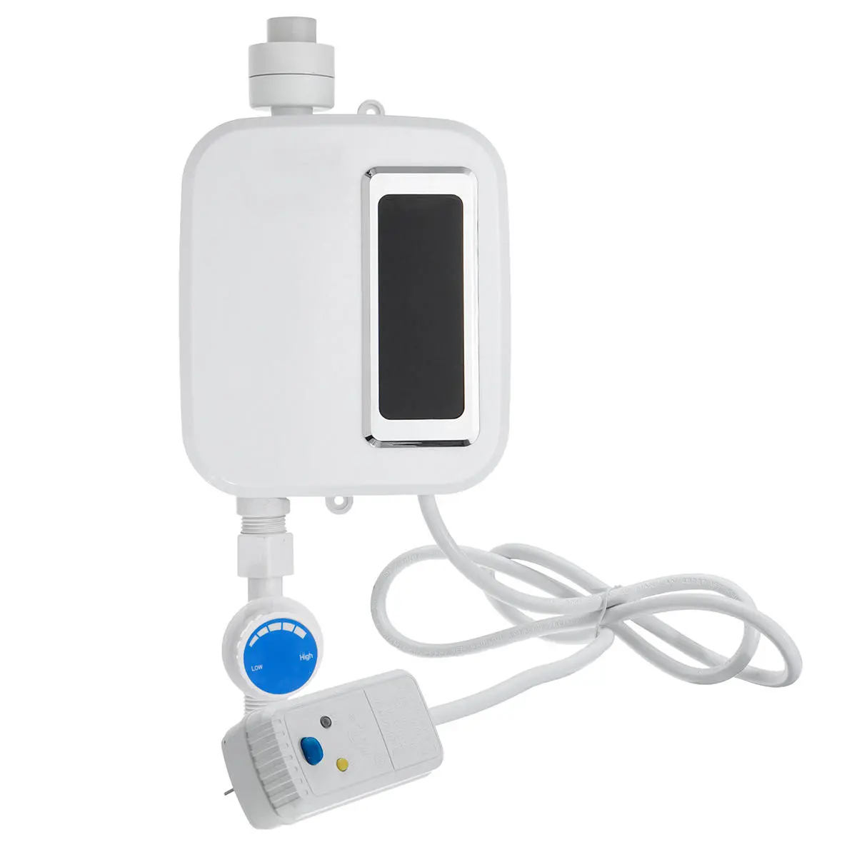 3500W Tankless Electric Water Heater - Digital LCD Display for Kitchen & Home