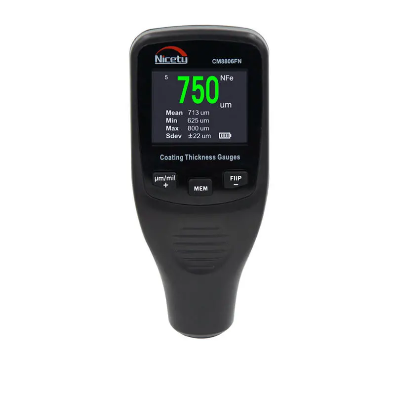 CM8806FN Car Paint Meter | 50mil 1250um Thickness Gauge | Auto Body Coating Tester