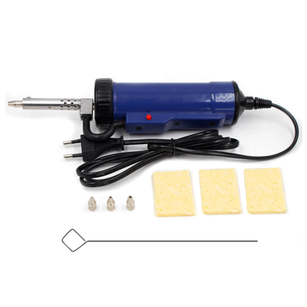Automatic Electric Tin Suction Gun | Dual-Use Desoldering Pump with Heating Tool