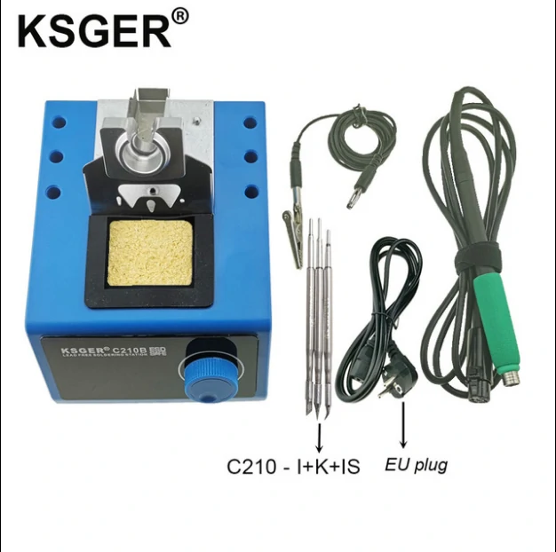 KSGER C210B 220V Soldering Station | 85W Fast Heating | JBC 210 Tip 150-480°C