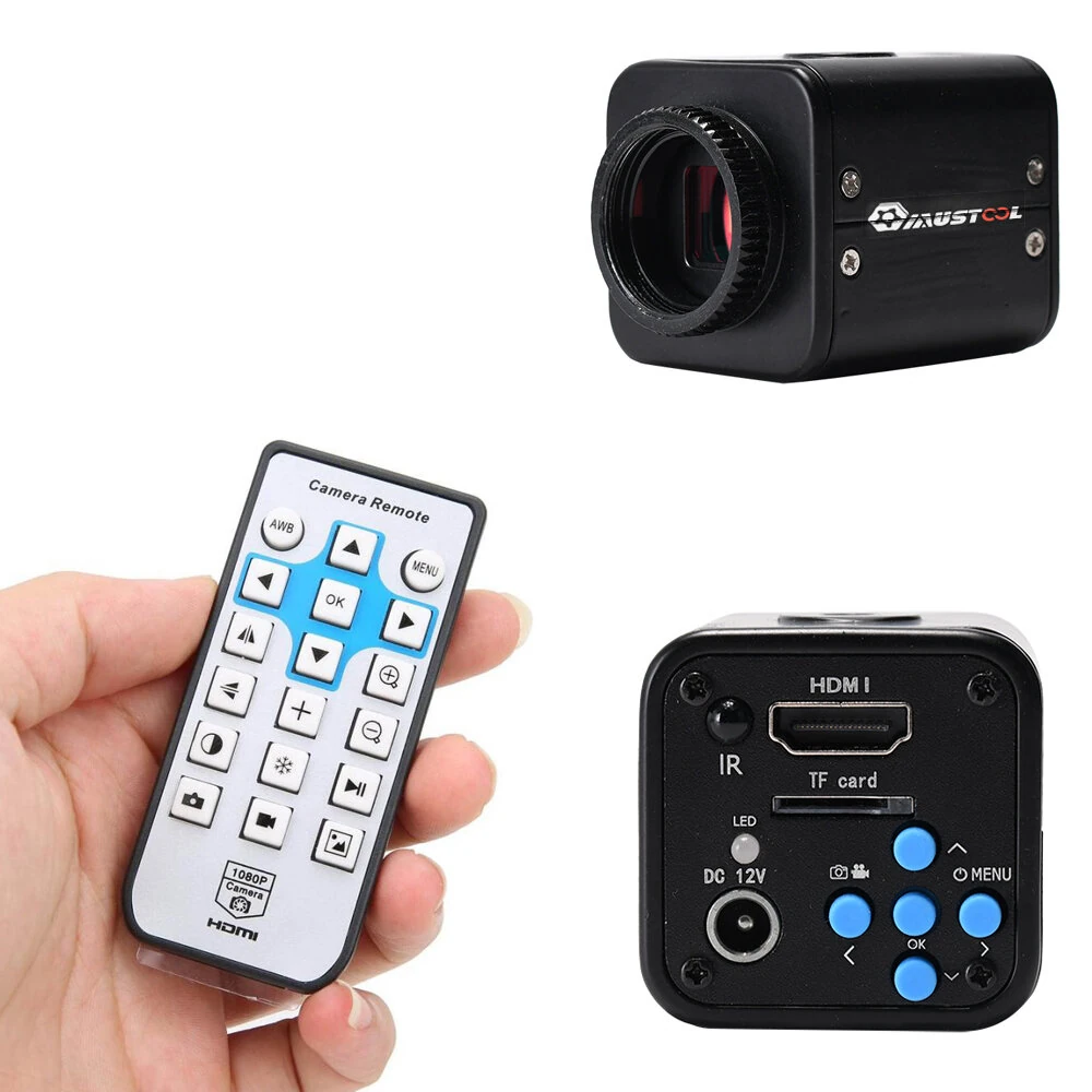 Mustool HY-5199 16MP HDMI Microscope Camera | Sony CMOS Sensor | 1080P HD & 2K Recording