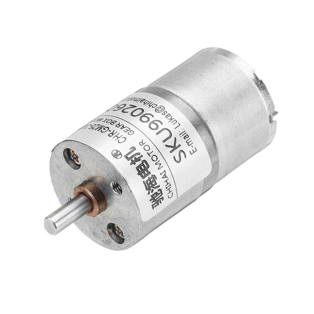 CHIHAI DC 6V 65RPM Gear Motor - High Torque Permanent Magnet Mini Motor