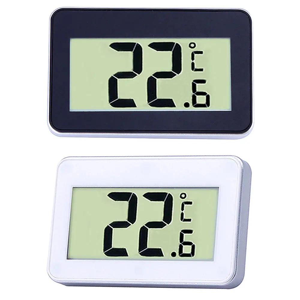 TS-A95 Mini LCD Thermometer Hygrometer - Waterproof Digital Gauge With Hook