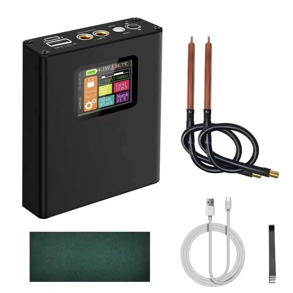 Digital Spot Welder Machine | 18650 Battery Kit | 0.1-0.25MM Nickel Welding | 30 Gear Adjustable