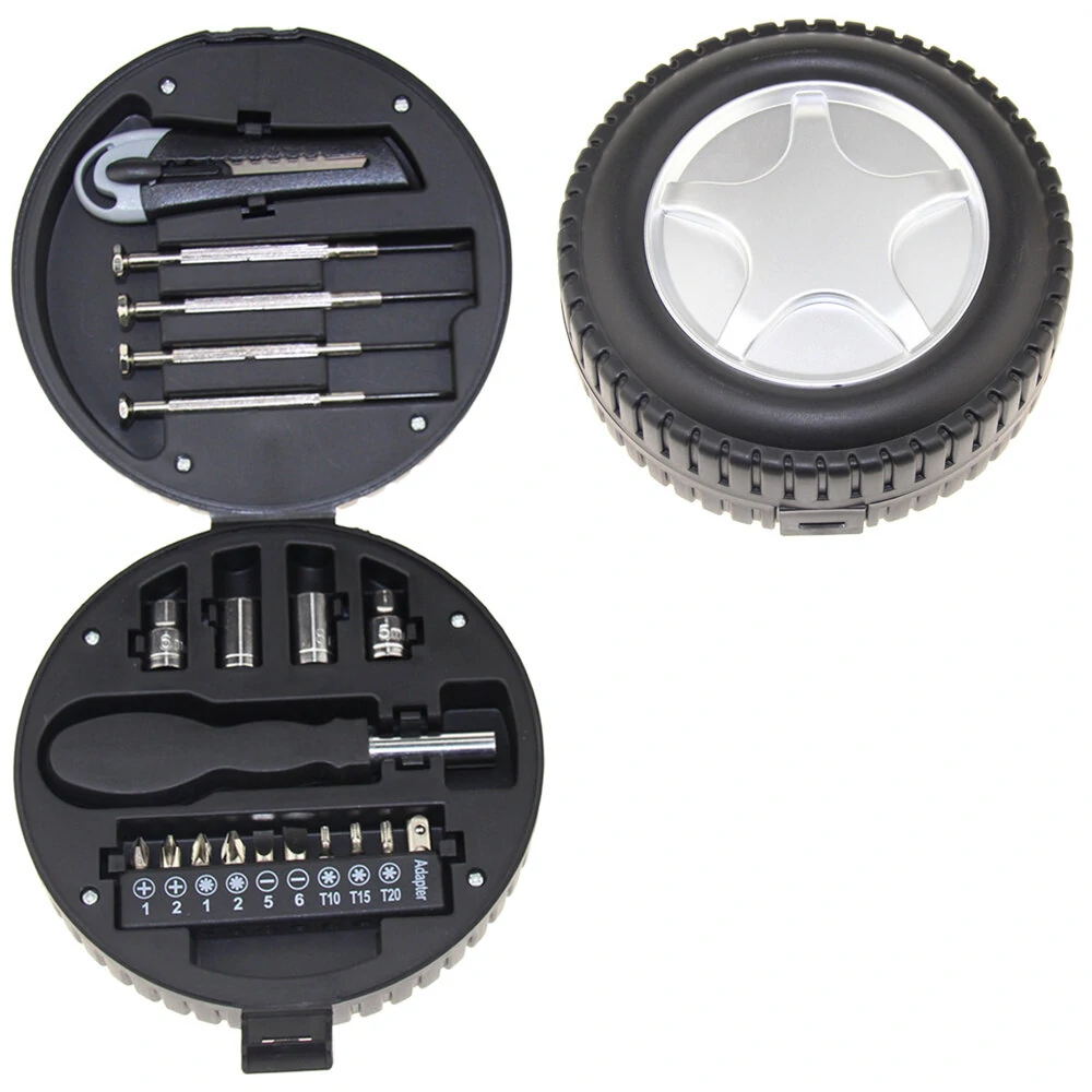 RX313G 20-Piece Carbon Steel Tire Tool Set | Metric Socket 5mm-8mm | Ideal for DIY