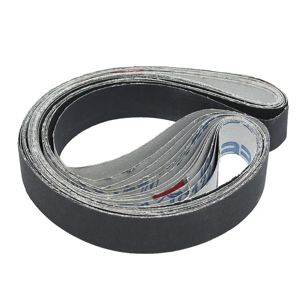 12Pcs 1x30 Inch Sanding Belts - Silicon Carbide 400/600/800/1000 Grits