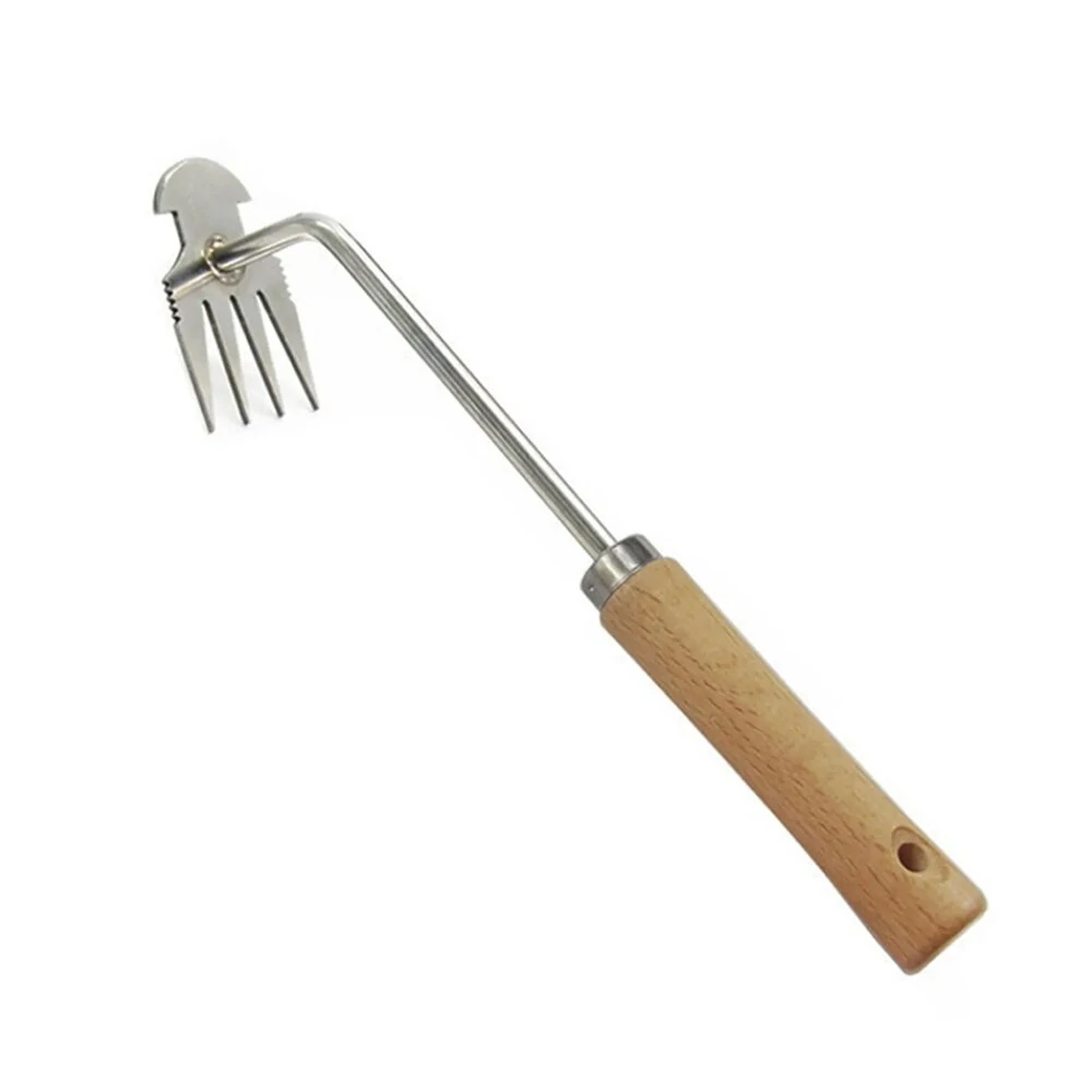 Master Weeder Tool - Wood Weed Puller & Grass Root Remover | Essential Farm & Lawn Supply