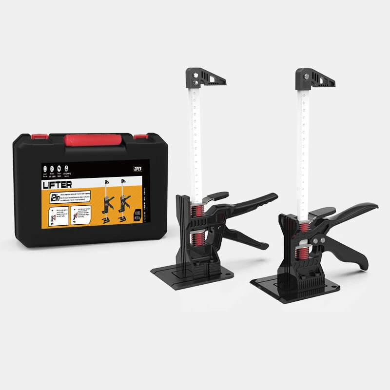 Multi Function Lifting Tool - 2pcs 13 Inch Arm Jack | 440 lbs Capacity Alloy Steel | Door Window Drywall Cabinet Lifts