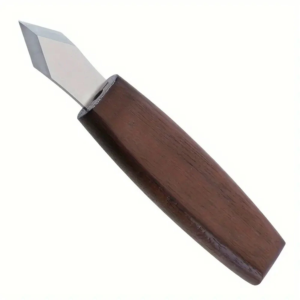 Marking Knife | Double Bevel CR-V Blade & Wooden Handle for Woodworking