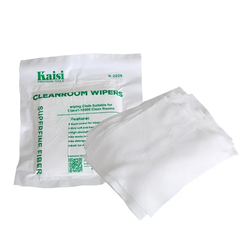 Kaisi Soft Cleanroom Wiper - Dust Free Cloth for LCD Repair | 50 or 200 Pcs