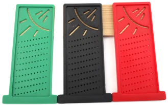 3D Woodworking Marking Ruler - Hole & Angle Measuring Tool - Black/Green/Red