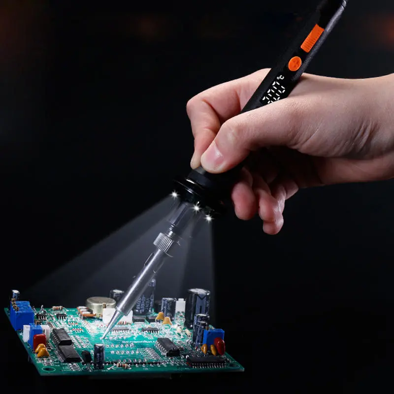 YIHUA 928D-II Digital Soldering Iron - Adjustable Temperature & Sleep Protection