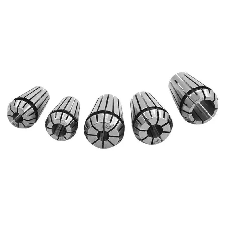 Machifit ER16 ER20 Spring Collet Chuck Set - 5pcs 6.5-13mm for CNC Milling Lathe