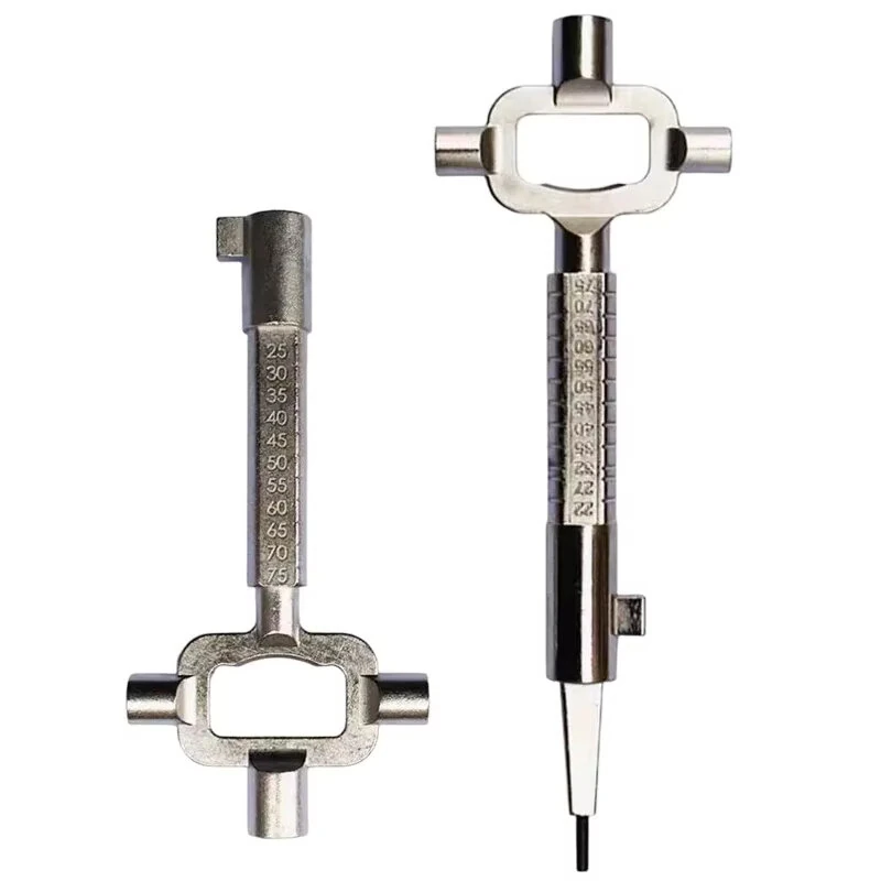 Multifunctional Locksmith Tool - Zinc Alloy Lock Cylinder Adjuster | Compact Hand Tool