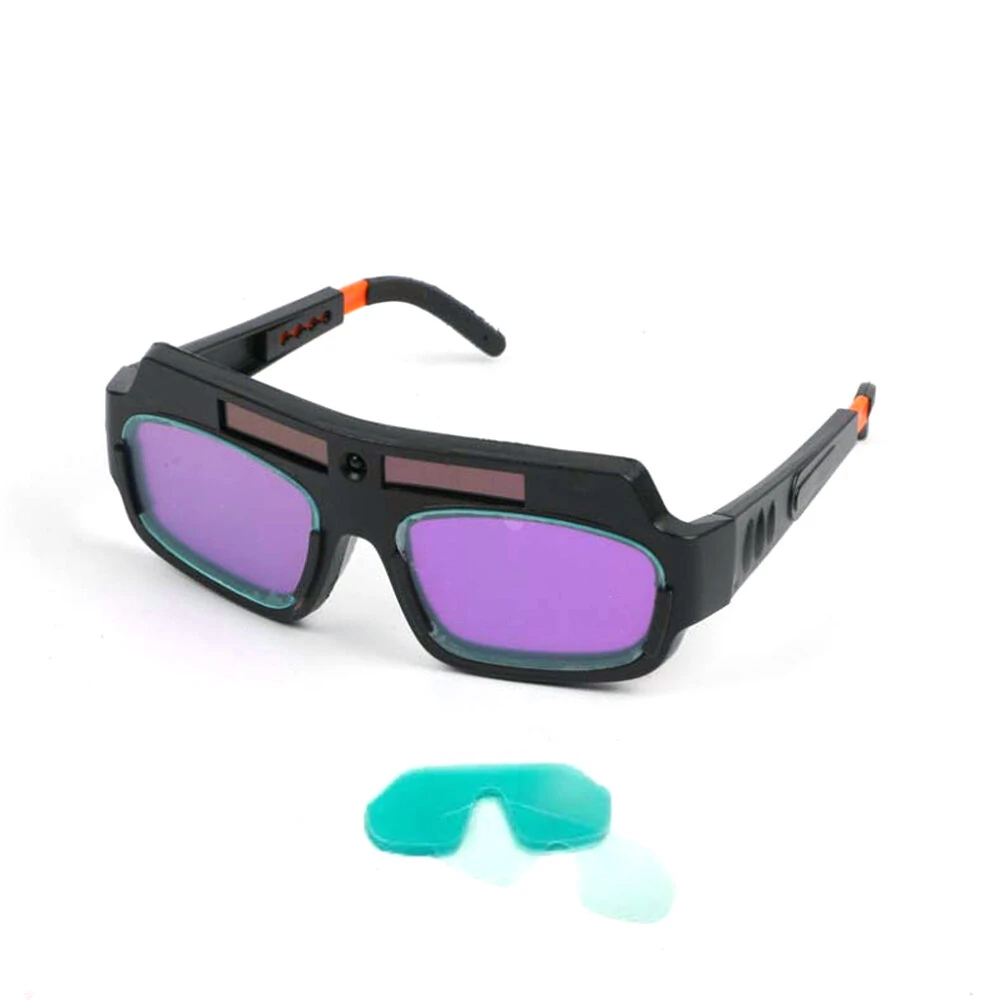 Auto Darkening Welding Mask - Anti-Glare Eye Protection Goggles