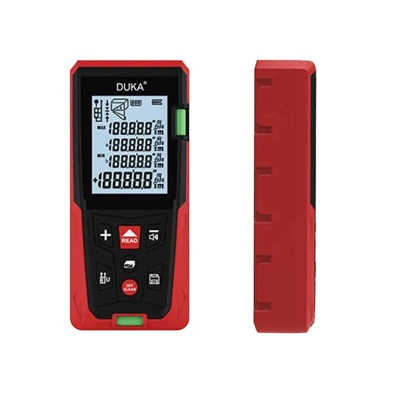 DUKA LS3 Laser Rangefinder - 80M Digital Distance Meter | Rechargeable Hunting Ruler