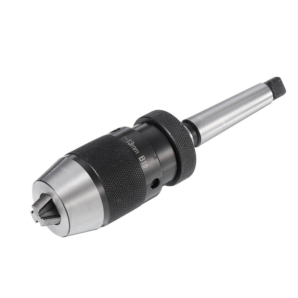 B16 Self-Tightening Keyless Drill Chuck | MT2 Arbor | 1-13mm Capacity