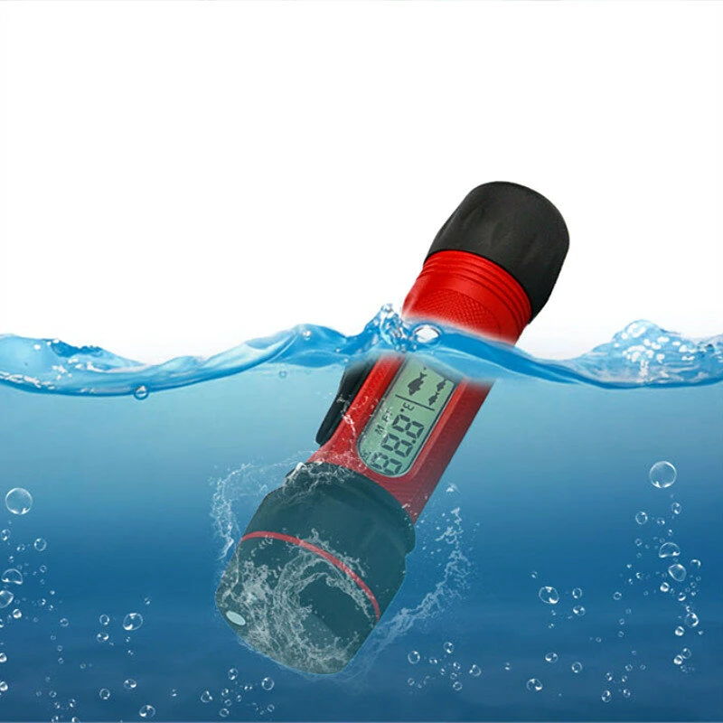 Portable Wireless Fish Finder - Sonar Sensor 0.8-90m Depth | 200KHz LED Display