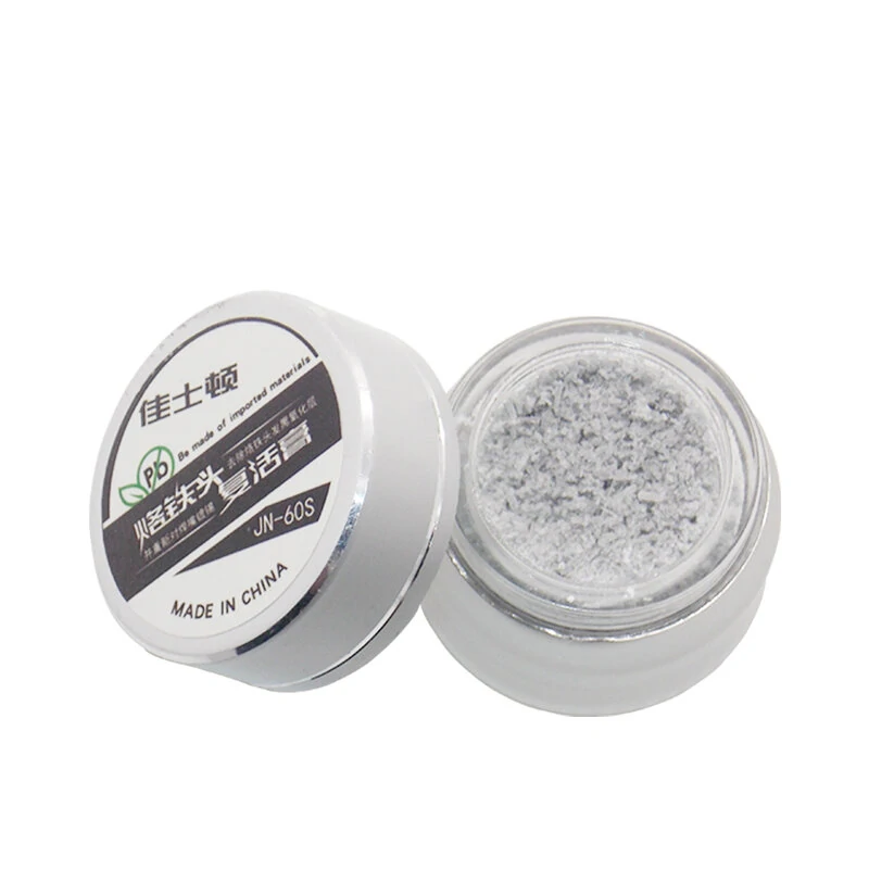 Electric Iron Tip Cleaner - Remove Oxidation & Restore Tips | No-Tin Solder Paste