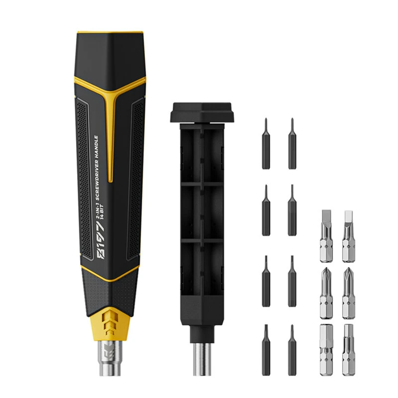 JAKEMY JM-8197 16-Piece Screwdriver Set | Phillips Slotted Tri-Wing Hex Bits