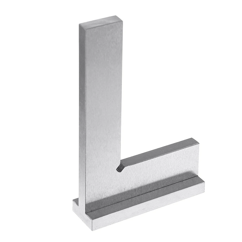 Drillpro Machinist Square - 90° Right Angle Ruler | Precision Ground Steel