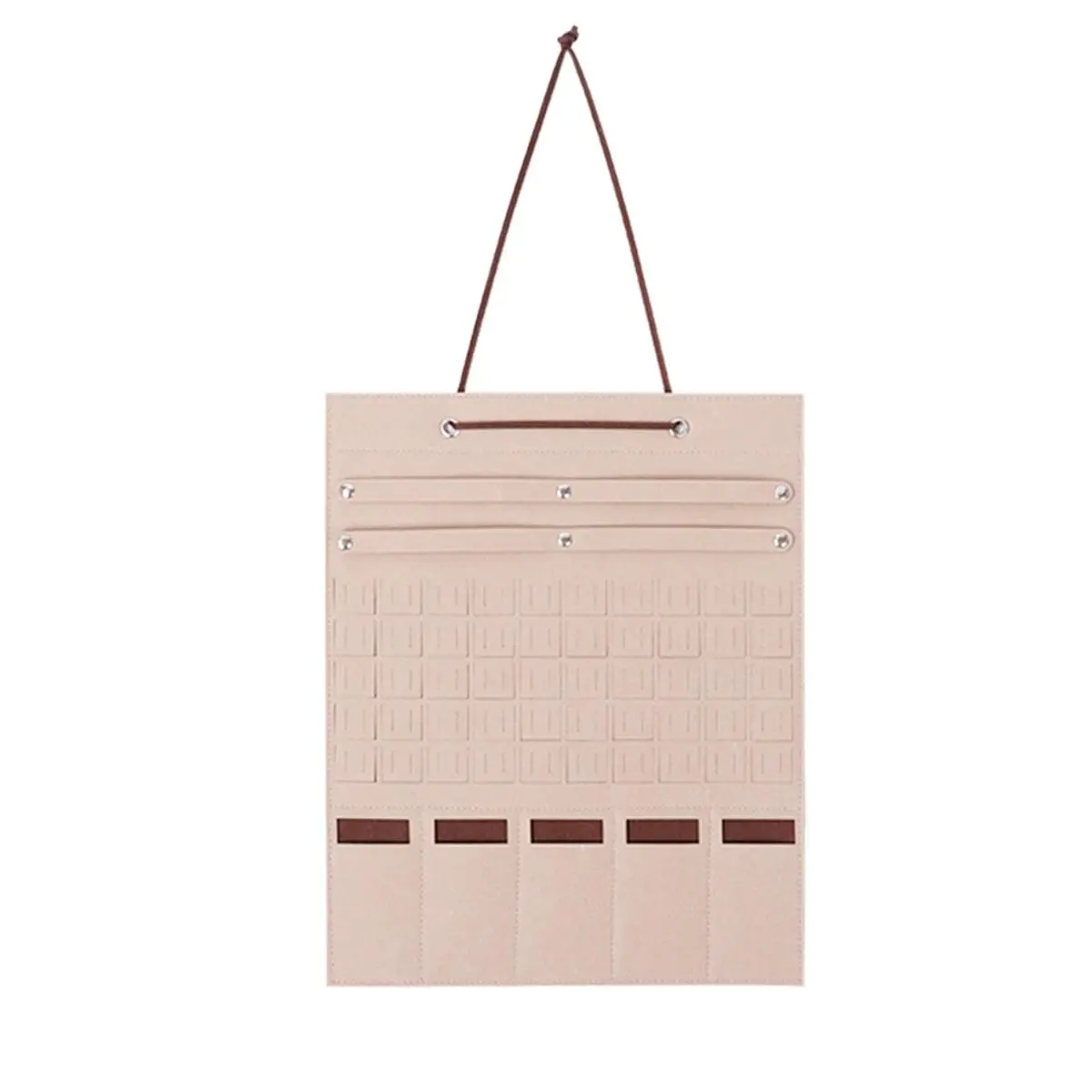 Slots Felt Sunglasses & Jewelry Organizer - Wall Hanging Storage Display