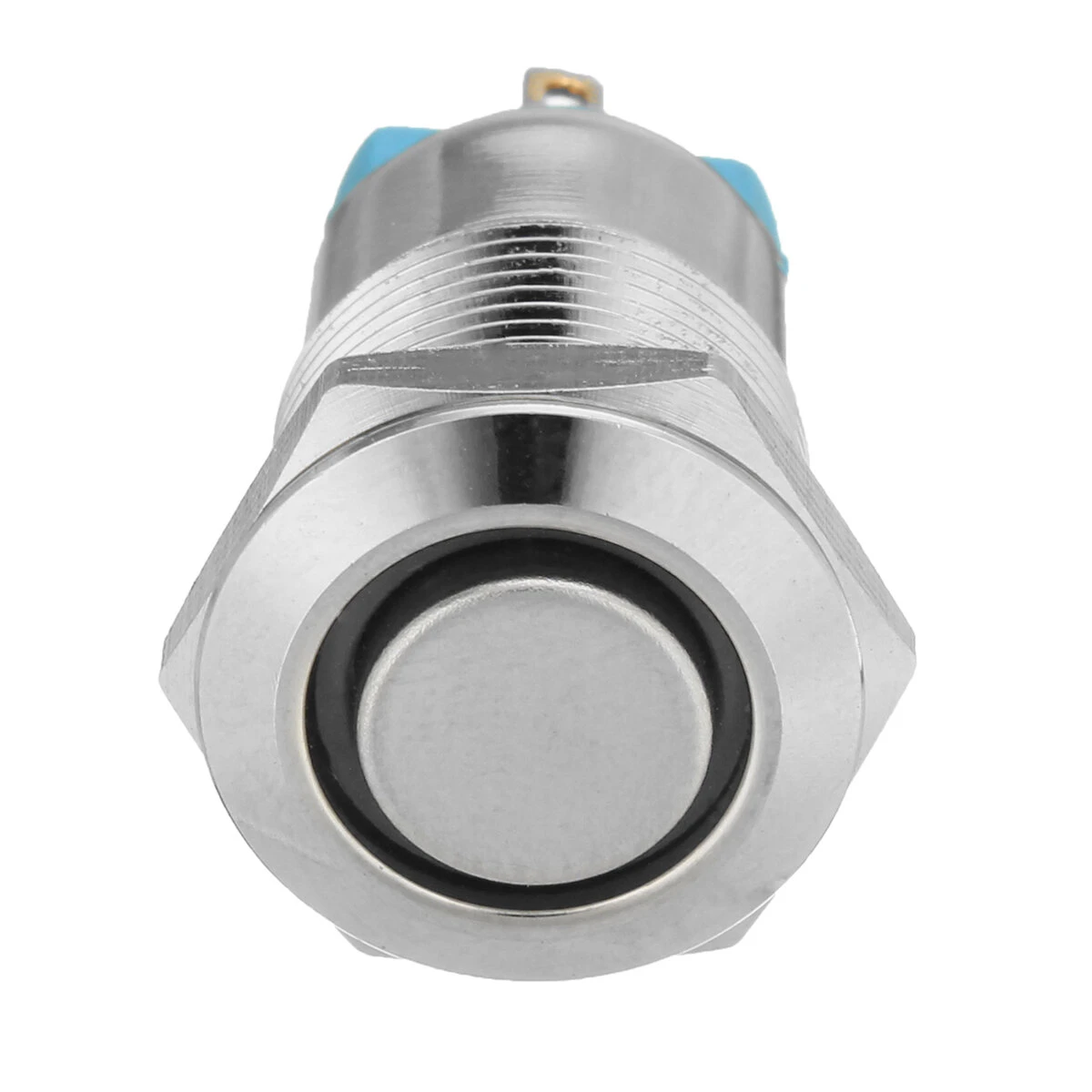 10pcs 12mm Green LED Metal Push Button Switch | 4-Pin Latching & Waterproof