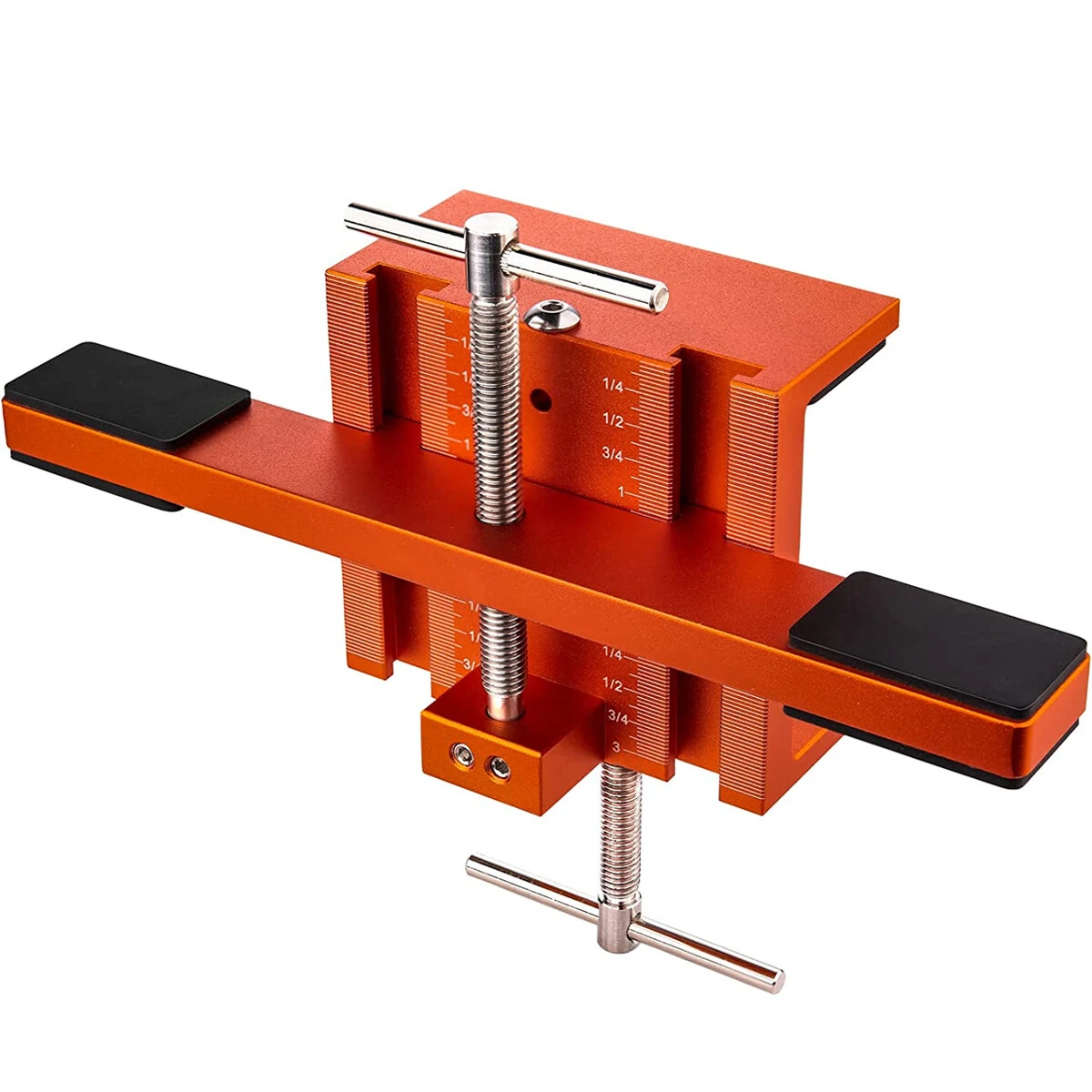 Cabinet Door Mounting Jig - Aluminum Alloy Heavy Duty Tool for Face Frame & Frameless