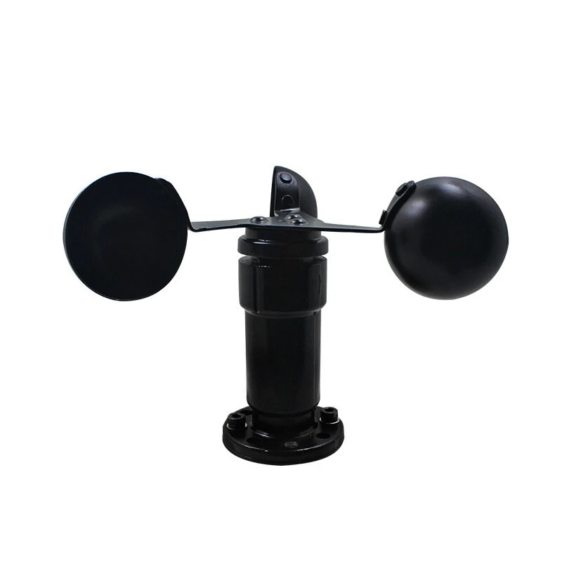 RS485 4-20mA Pulse-Type Wind Speed Sensor | Three-Cup Transmitter | Wind Detection Instrument