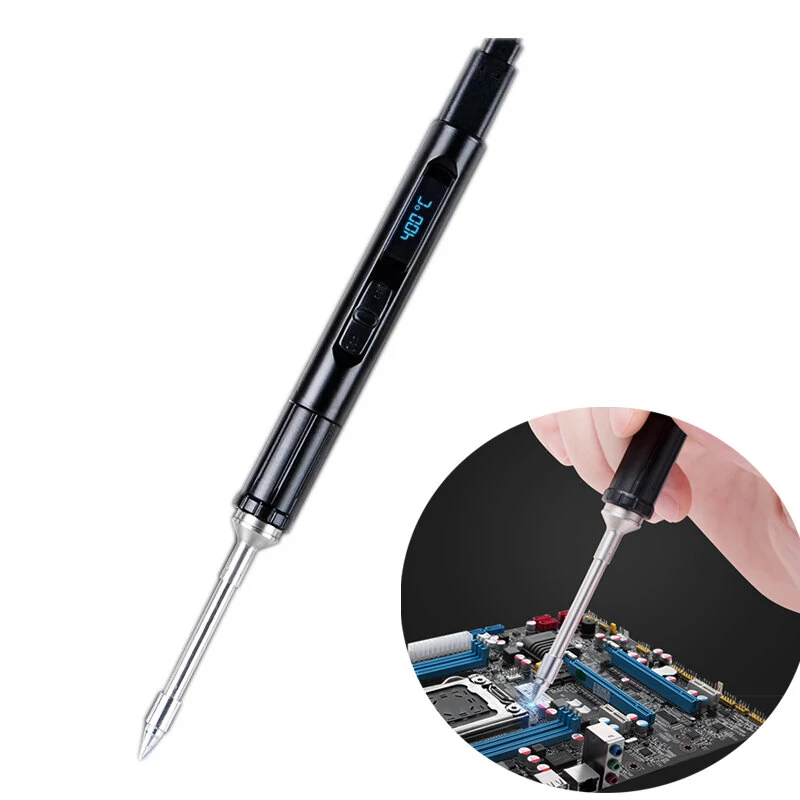 MTC080 Portable Electric Soldering Iron - Wireless, Intelligent Temperature Control