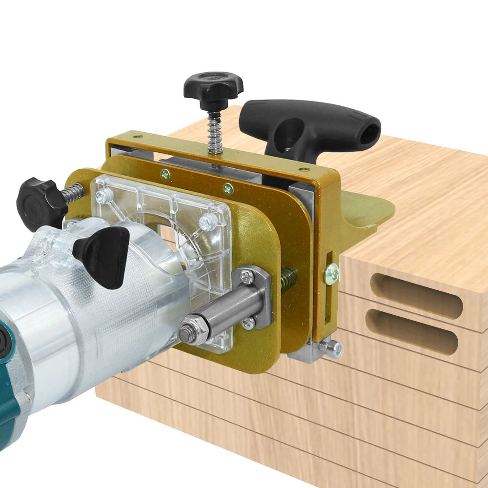 Mortising Jig for 65mm Trimming Machine | 2-in-1 Slotting Bracket & Punch Locator