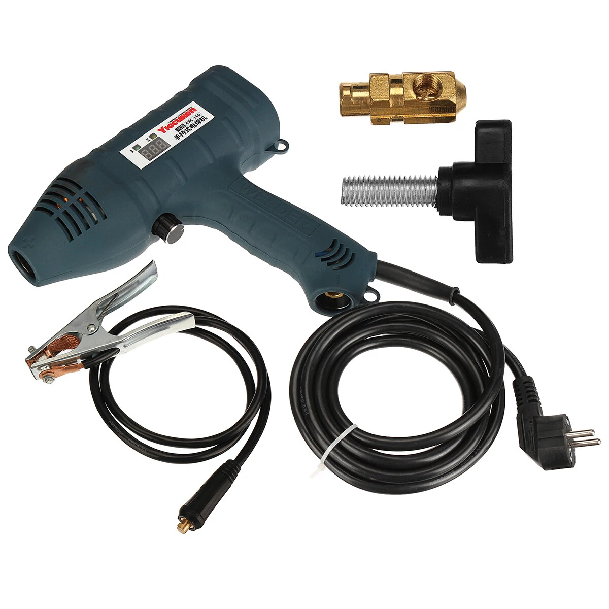 220V 600W Digital ARC Welding Machine | 0-160A Intelligent Handheld Welder | 2.5/3.2mm Rods