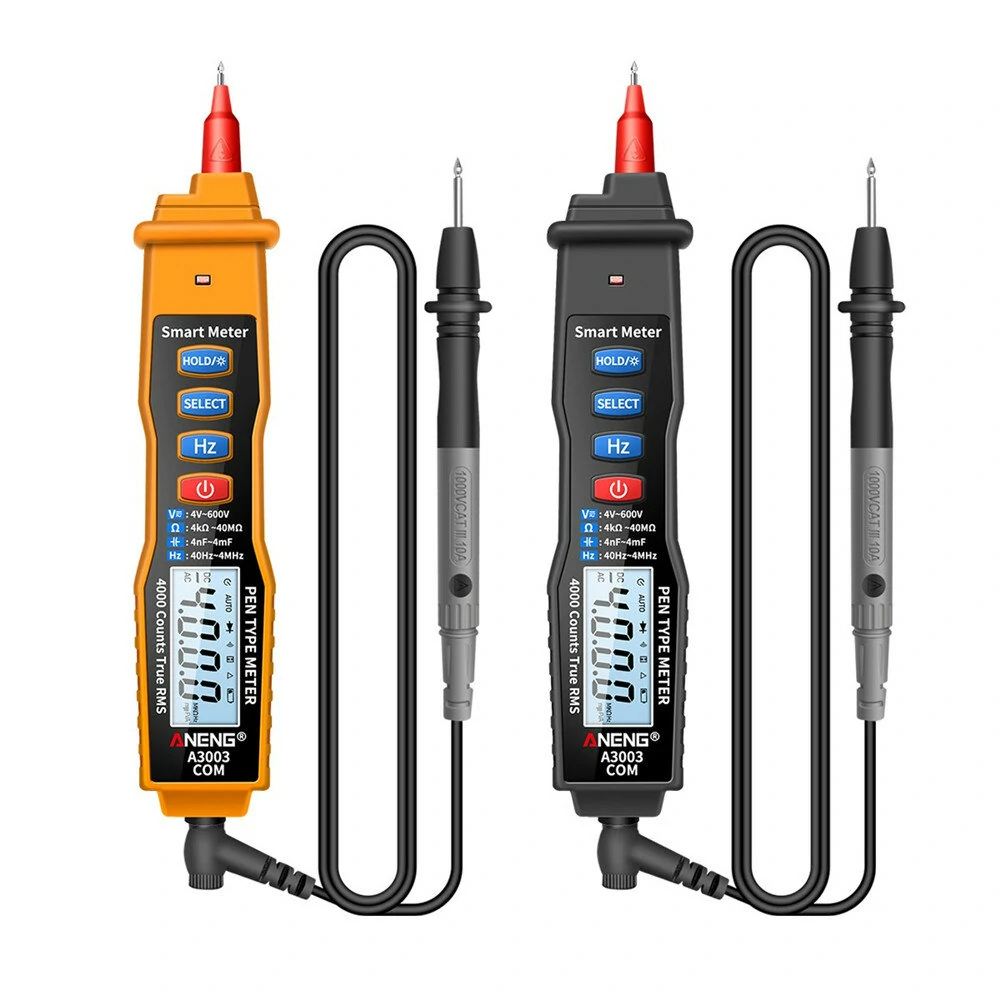 ANENG A3003 Digital Pen Multimeter - 4000 Counts, NCV, AC/DC Voltage Tester