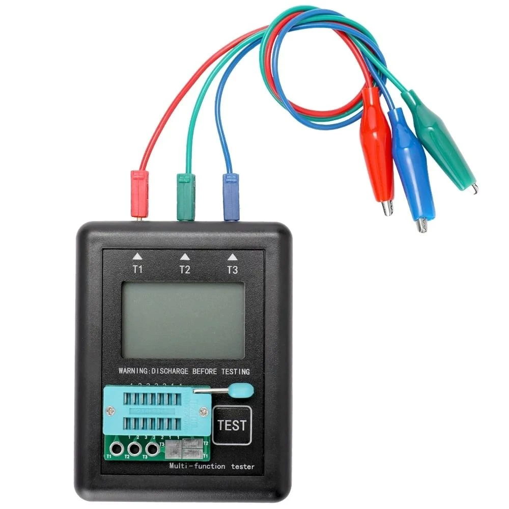 M328 Transistor Tester | ESR Meter & LCR Tester with Test Board