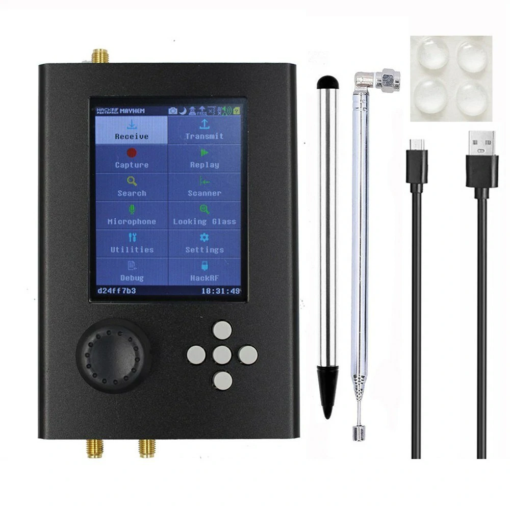 Open Source SDR Lab 3.2 Touchscreen HackRF One Portapack H2 | 1MHz-6GHz Software-Defined Radio
