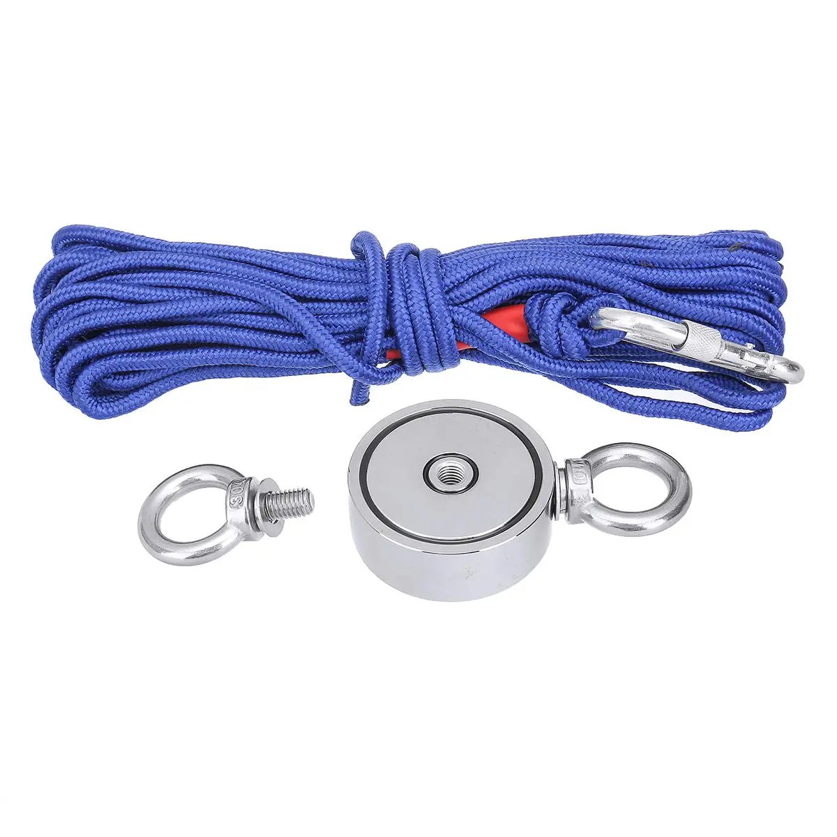 Strong Salvage Fishing Magnet - Neodymium Deep Sea Recovery Tool & Hook